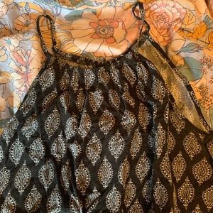 Mossimo Black & White Romper